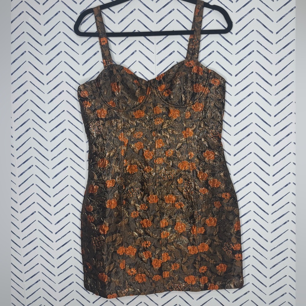 Storia Corset Mini Dress Black size small